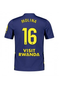 Fotbalové Dres Atletico Madrid Nahuel Molina #16 Venkovní Oblečení 2025-26 Krátký Rukáv